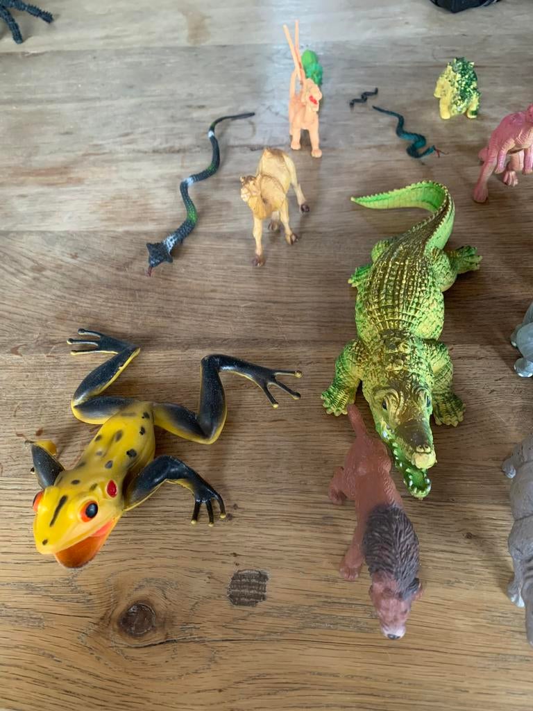 Verzameling plastic dieren, Ophalen of Verzenden, Zo goed als nieuw, Overige soorten, Beeldje of Figuurtje