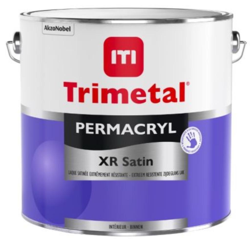 Trimetal peinture Permacryl XR (PU) satin / mat, Bricolage & Construction, Peinture, Vernis & Laque, Neuf, Moins de 5 litres, Enlèvement