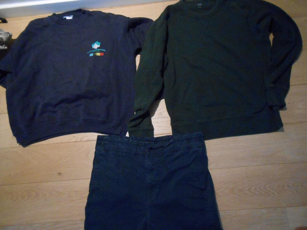 uniforme scout guide t S sweat vert/bleu, short bleu 5à10e/P, Enfants & Bébés, Vêtements enfant | Taille 176, Utilisé, Garçon ou Fille