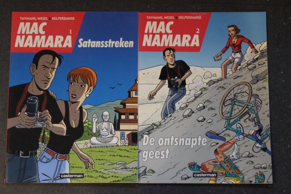STRIPREEKS SC MAC NAMARA COMPLEET ANDRÉ TAYMANS, Ophalen of Verzenden, Nieuw