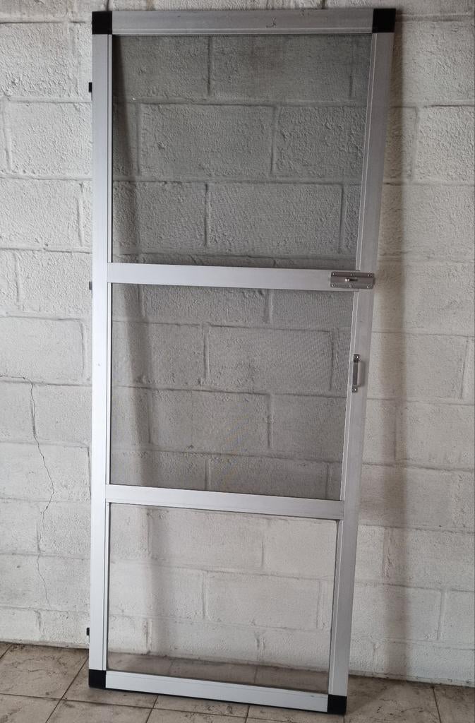 Porte battante en aluminium en très bon état, Bricolage & Construction, Enlèvement, Comme neuf