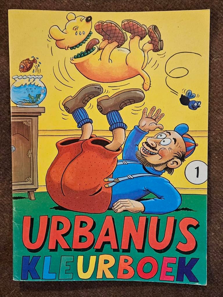 Urbanus kleurboek 1
Dit is Urbanus kleurboek 1,, Verzamelen, Stripfiguren, Ophalen of Verzenden