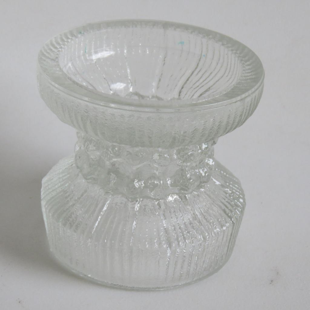 Vintage kandelaar Scandinavisch Design omkeerbaar, Ophalen of Verzenden