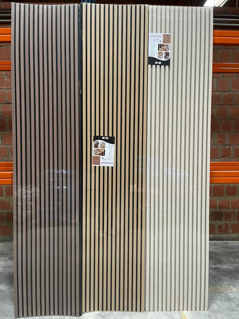 ❗️️Panneau lambris acoustique murale décoratif 60cm/270⏰📣, Bricolage & Construction, Plaques & Panneaux, Enlèvement, Neuf, Bois