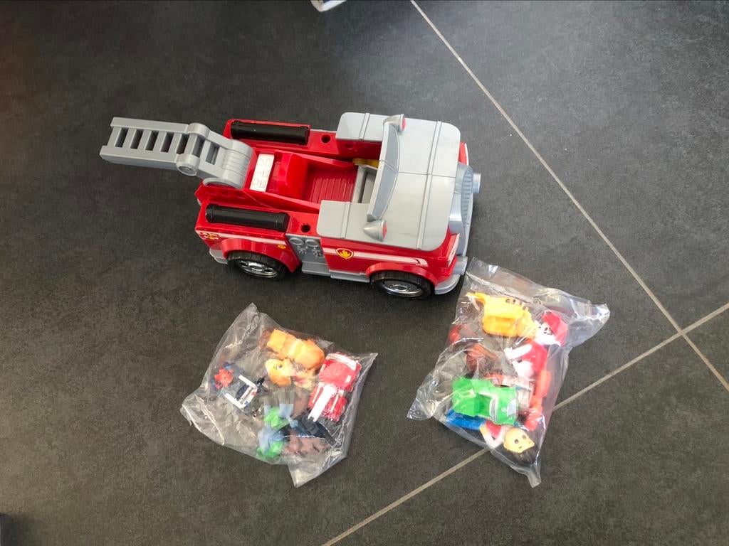 Paw Patrol flip en fly voertuig Marshall, Kinderen en Baby's, Speelgoed |Speelgoedvoertuigen, Zo goed als nieuw, Ophalen of Verzenden