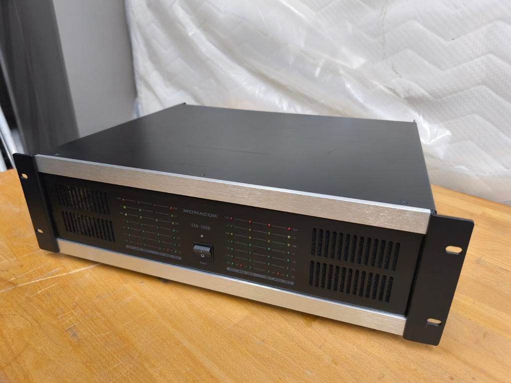 Amplificateur de puissance Monacor STA-1508 Pro (démo), Enlèvement ou Envoi