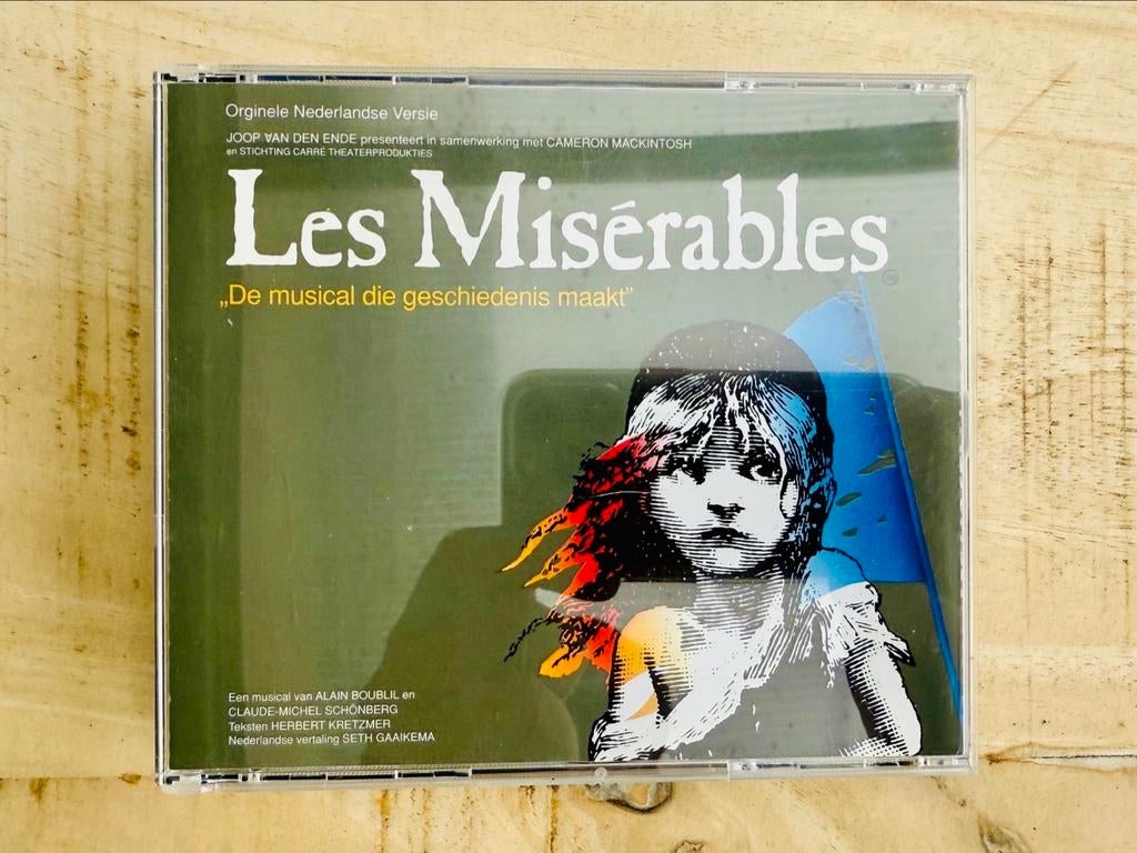Les Misérables - Nederlands Cast Album 1991 - 2 cd, Ophalen of Verzenden, Zo goed als nieuw