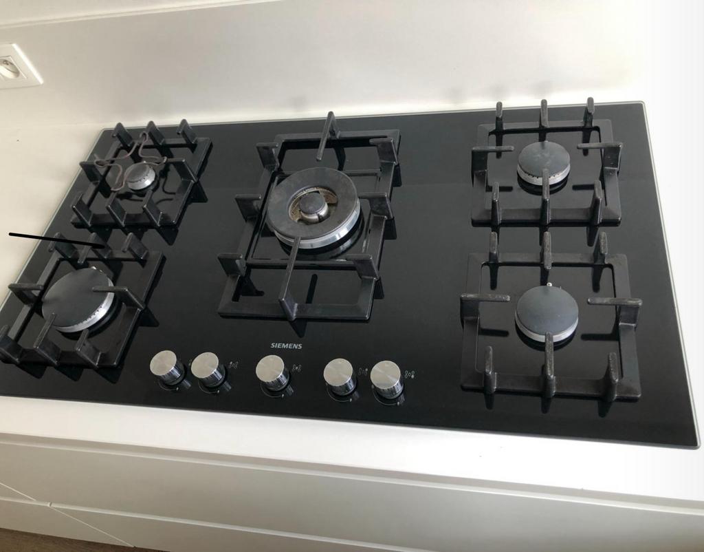 Cuisinière à gaz Siemens 91,5 * 52, Electroménager, Tables de cuisson, Enlèvement, Comme neuf, Gaz