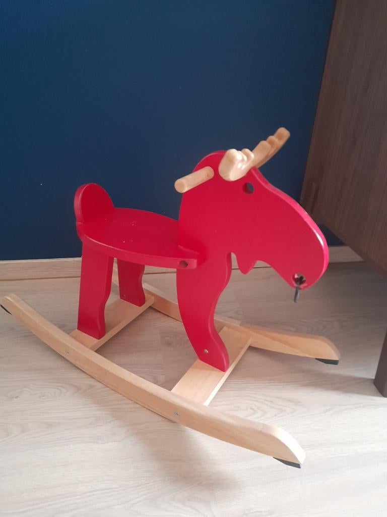 Schommelpaard Eland van ikea, Ophalen