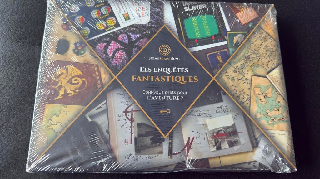 Jeu type escape game - les enquêtes fantastiques, Enlèvement, Neuf