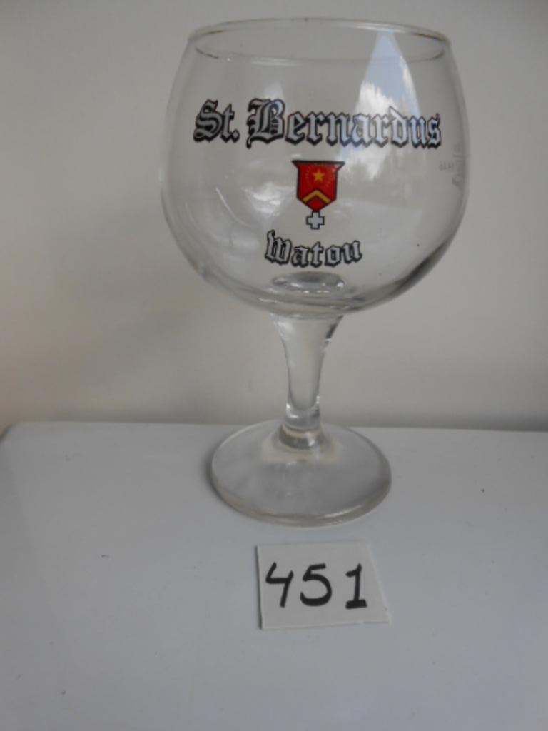 Verre à bière St. Bernardus Watou, Collections, Enlèvement ou Envoi, Utilisé, Verre ou Verres