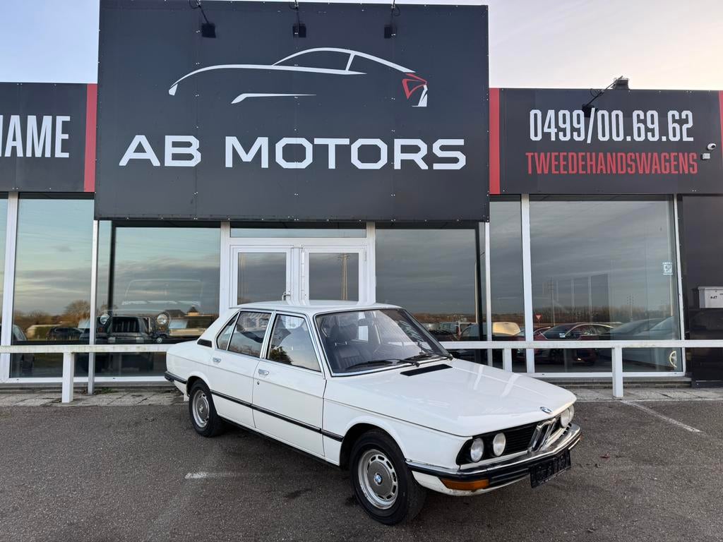 BMW 518i 1975 94.000 km 1eigenaar Topstaat Oldtimer !, Auto's, Bedrijf, BMW, Te koop, Benzine
