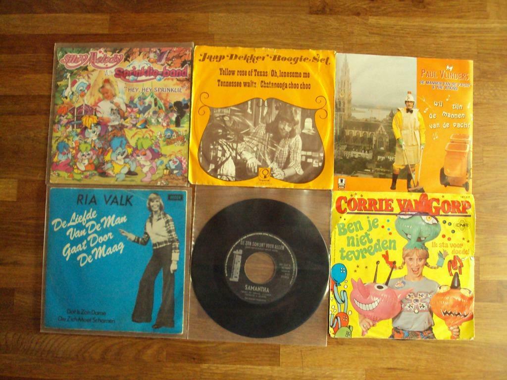 Part 43 - 6 Singeljes van Silvy Melodie, Jaap Dekker, Cd's en Dvd's, Vinyl | Nederlandstalig, Ophalen of Verzenden, Gebruikt, Overige formaten