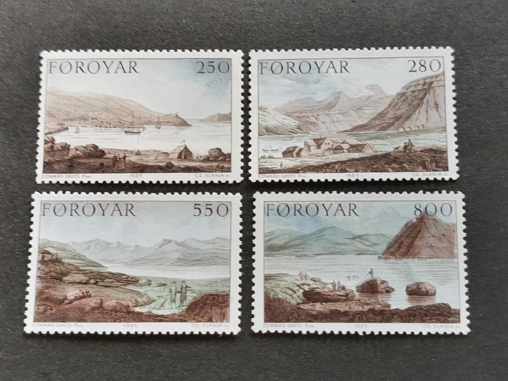 Îles Féroé/Foroyar 1985 - art - peinture (1789) **, Timbres & Monnaies, Timbres | Europe | Scandinavie, Enlèvement ou Envoi, Danemark