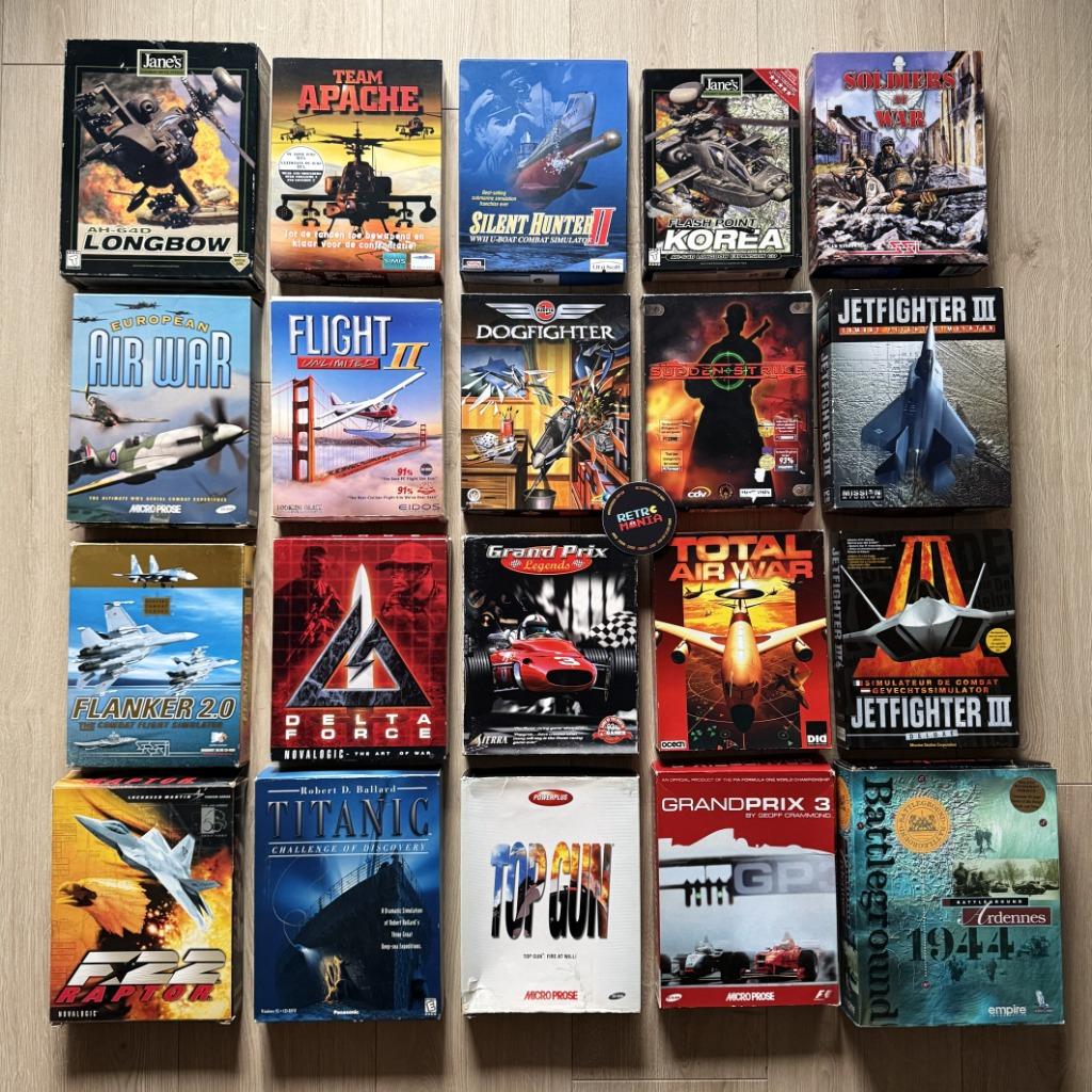 Jeux PC Big Box (Simulation, FPS, RTS, etc), PC, PC, Enlèvement ou Envoi, Comme neuf