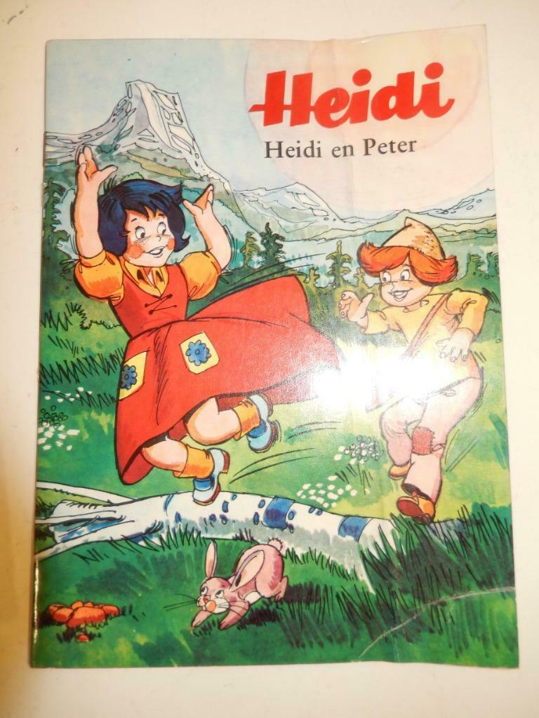 boekje "HEIDI en PETER"(J. Spyri, Gerda Van Cleemput, 1976), Ophalen of Verzenden, Gelezen, J. Spyri, G. van Cleemput