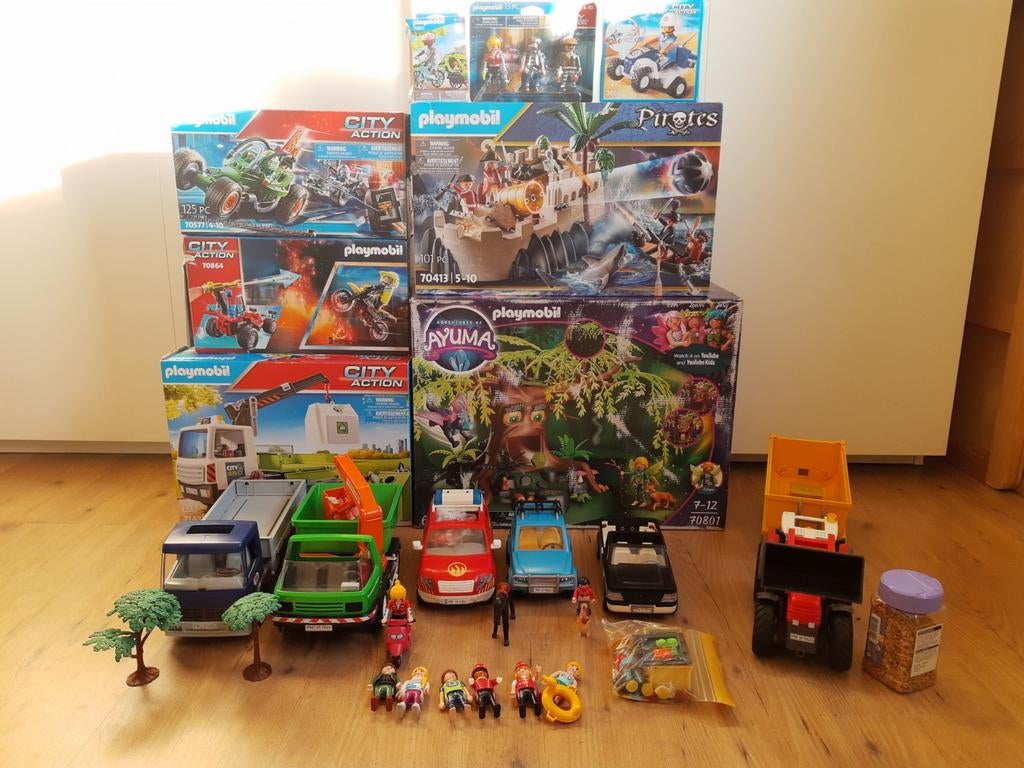 Groot lot Playmobil, Kinderen en Baby's, Speelgoed | Playmobil, Ophalen of Verzenden, Gebruikt, Complete set