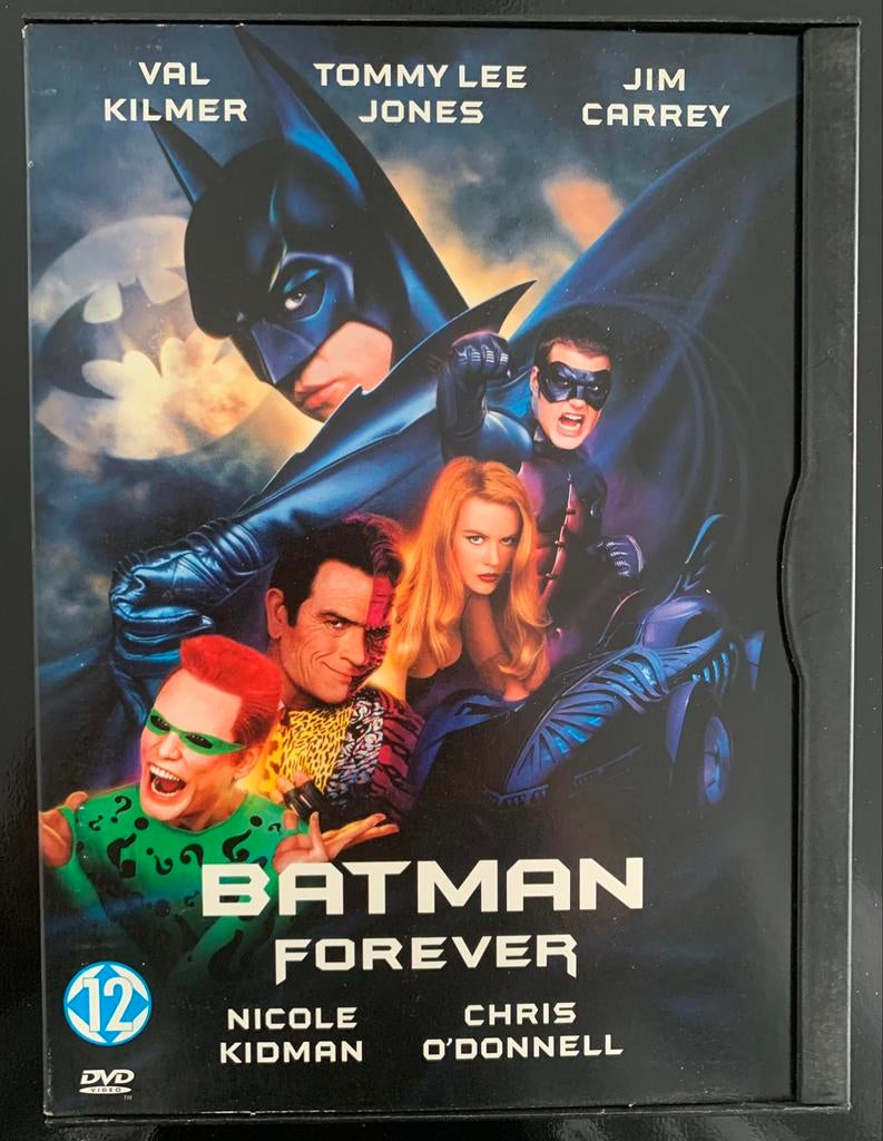 BATMAN FOREVER- Joel Schumacher - 1995, Vanaf 12 jaar, Ophalen of Verzenden, Zo goed als nieuw, Actie en Avontuur