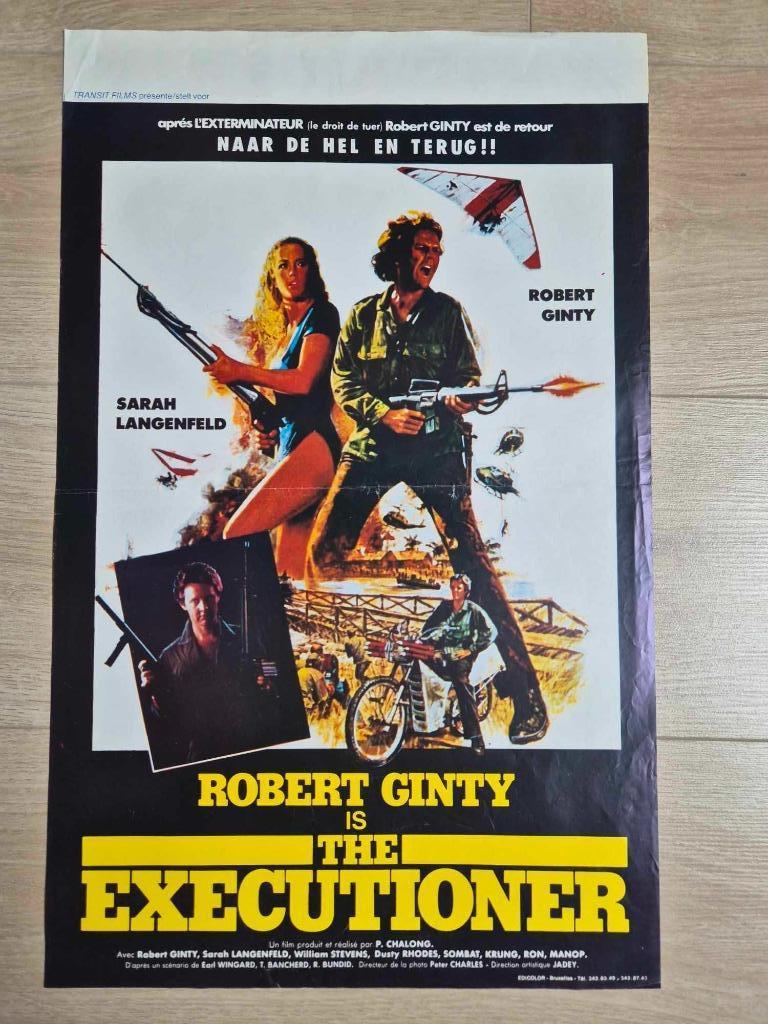 Filmaffiche The executioner 1982, Verzamelen, Ophalen of Verzenden