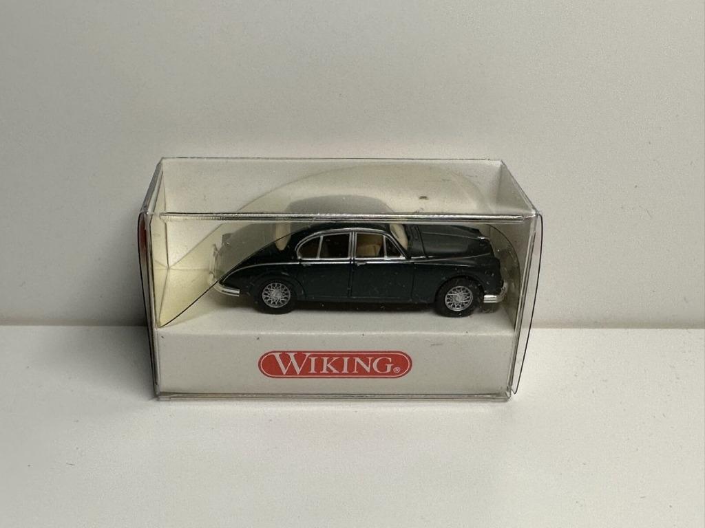 JAGUAR Saloon MkII Vert Anglais 1/87 HO WIKING Neuve + Boite, Enlèvement ou Envoi, Neuf, Voiture, Wiking