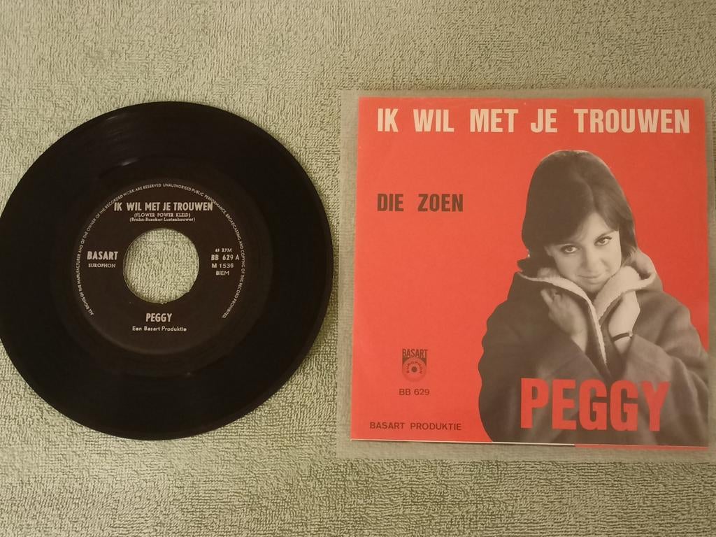 Topper ! Single vinyle 45t Peggy I want to marry you, Enlèvement ou Envoi, Comme neuf