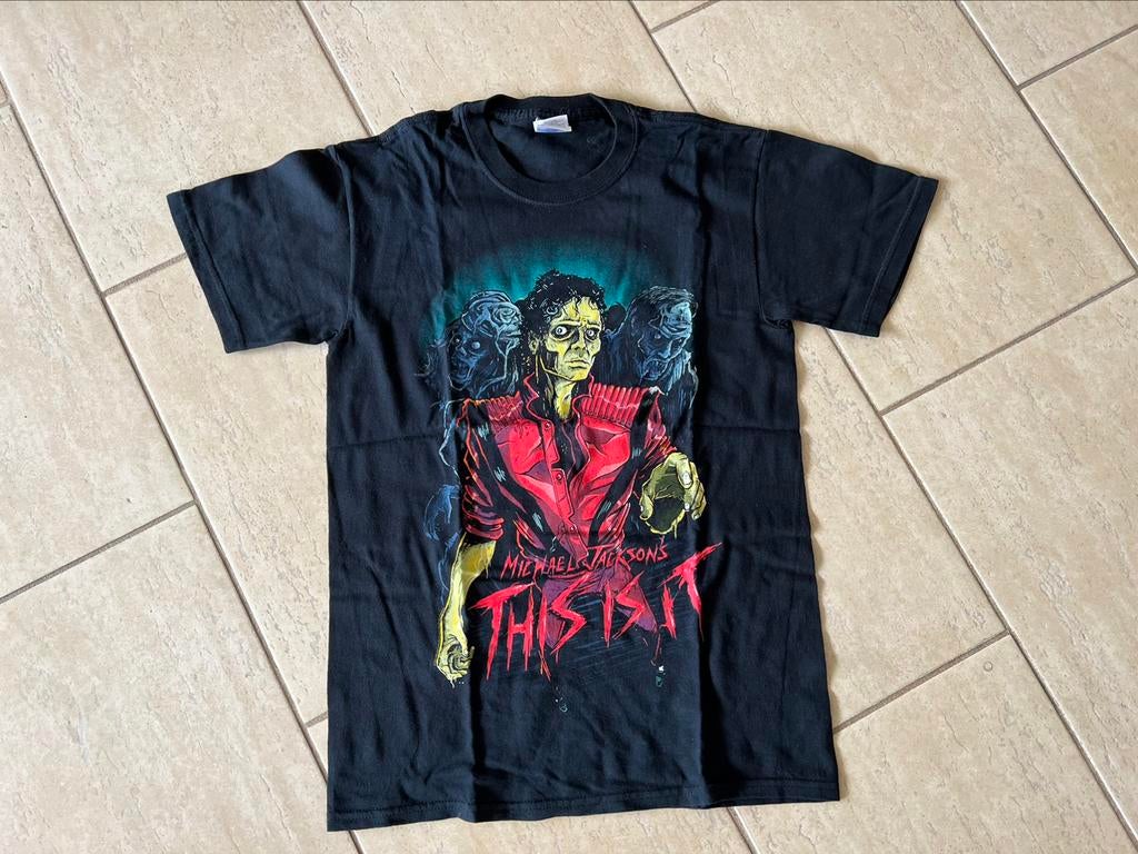T-shirt met afbeelding Michael Jackson, Kleding | Heren, Ophalen of Verzenden, Zo goed als nieuw, Maat 46 (S) of kleiner
