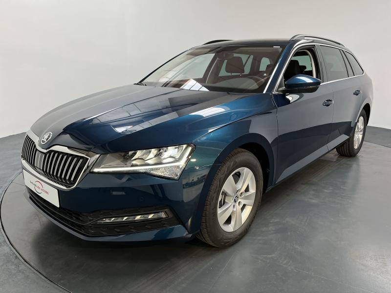 Skoda Superb III Ambition, Automaat, Cruise Control, 1984 cc, Blauw