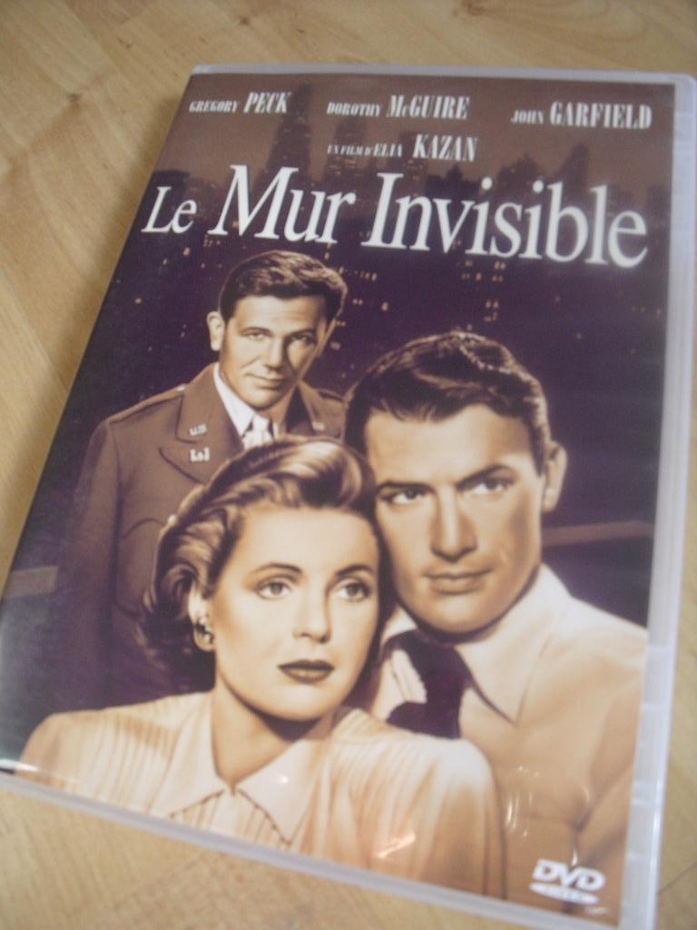 Le mur invisible (Elia Kazan - Gregory Peck), Ophalen of Verzenden, Zo goed als nieuw, 1940 tot 1960, Drama