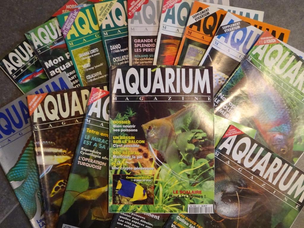 Tijdschrift voor aquariummagazine, Boeken, Dieren en Huisdieren, Ophalen of Verzenden, Gelezen, Vissen