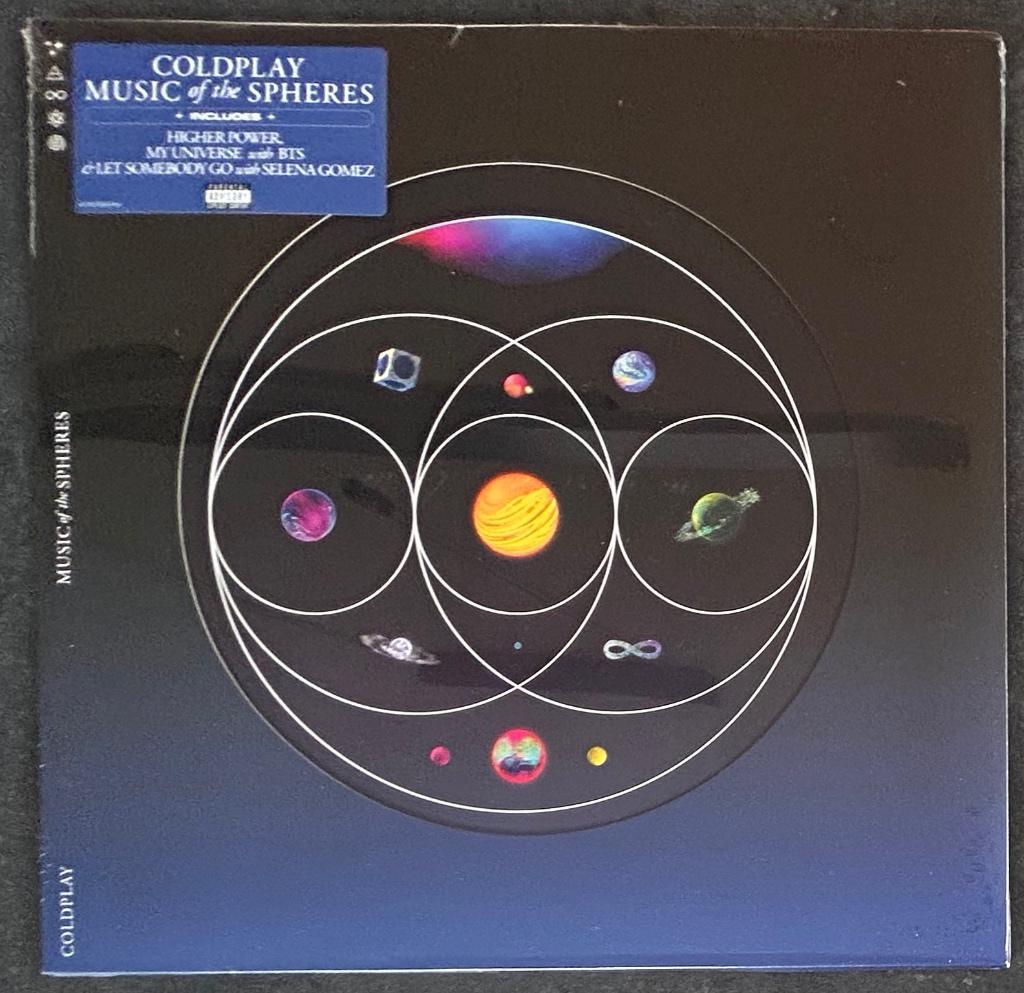 COLDPLAY - Music of the spheres ( LP; vinyle coloré; MINT ), Enlèvement ou Envoi, Neuf, dans son emballage, 12 pouces, Pop rock