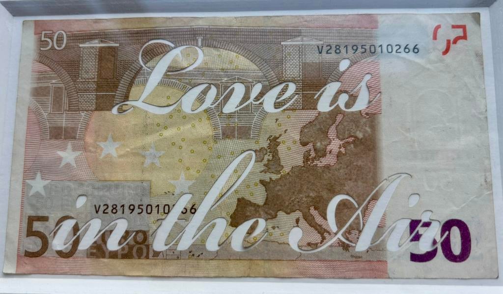 Carlos Aires ‘Loves is in the air’ € 50 uniek getekend, Antiek en Kunst, Kunst | Tekeningen en Fotografie, Ophalen of Verzenden