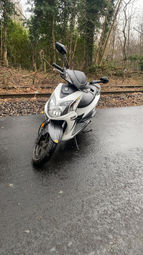 SYM jet 4R 50cc 2015, Fietsen en Brommers, Ophalen, Gebruikt, Overige modellen, Klasse A (25 km/u)