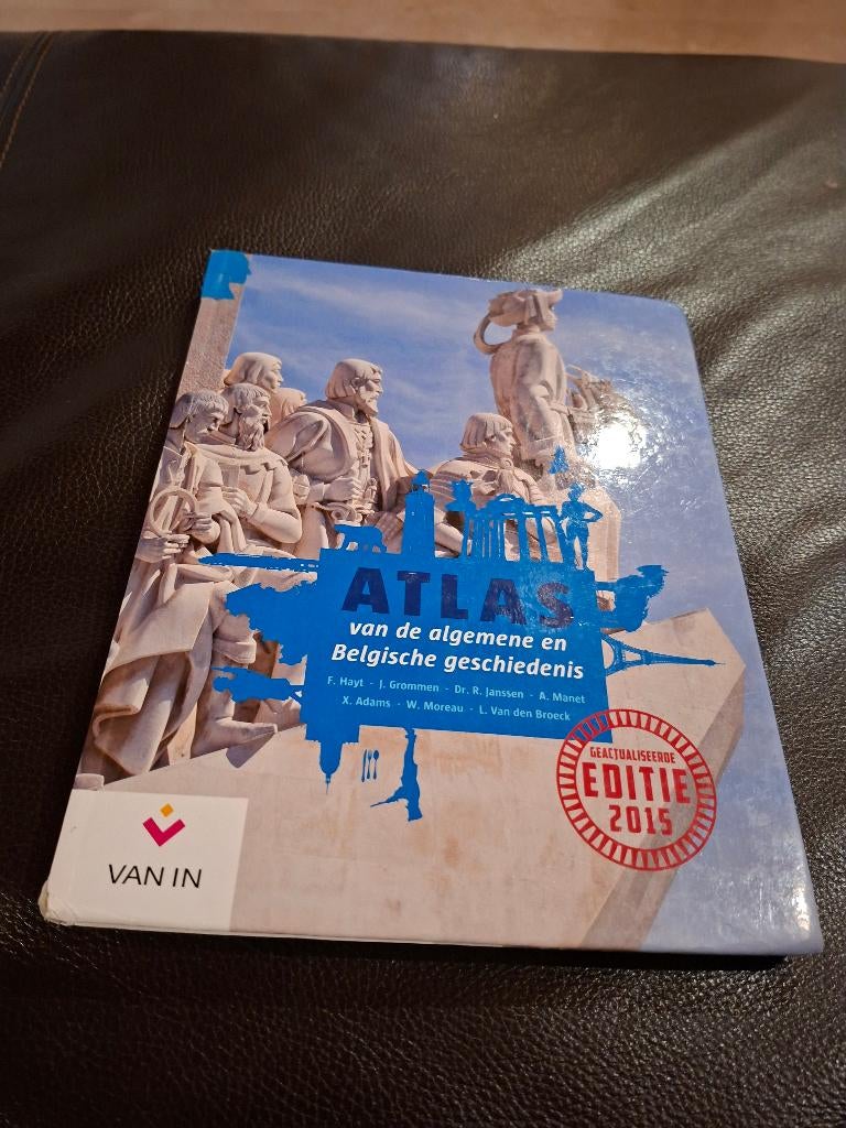 Atlas van de algemene en Belgische geschiedenis, Histoire, Enlèvement ou Envoi, Van In, Utilisé