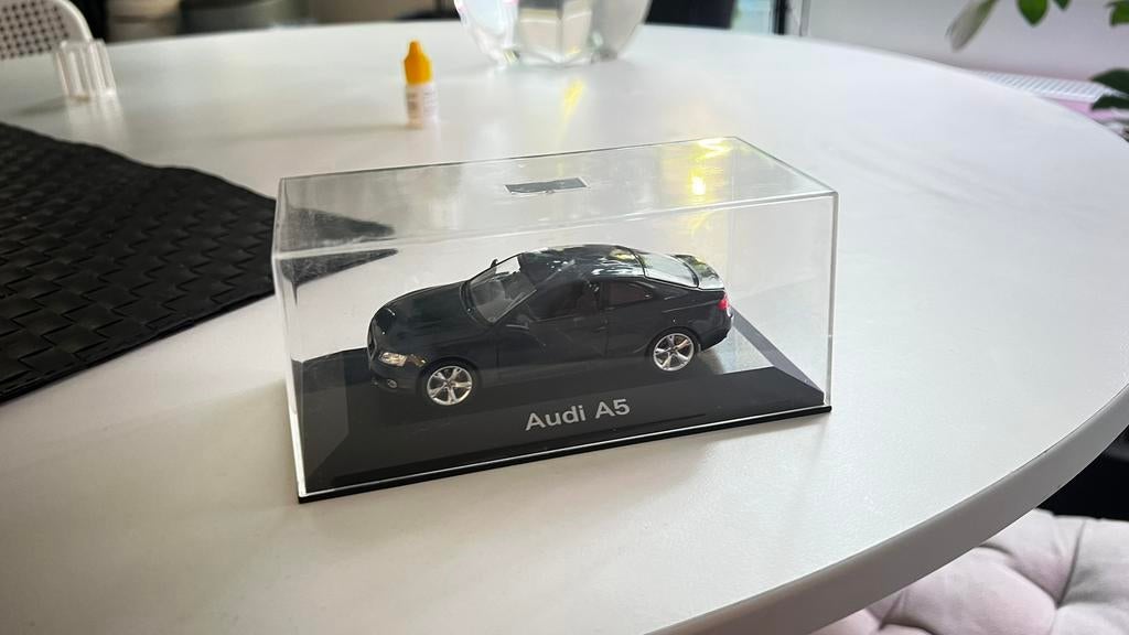 Audi A5 2007 1:43 miniatuur, Ophalen of Verzenden, Auto