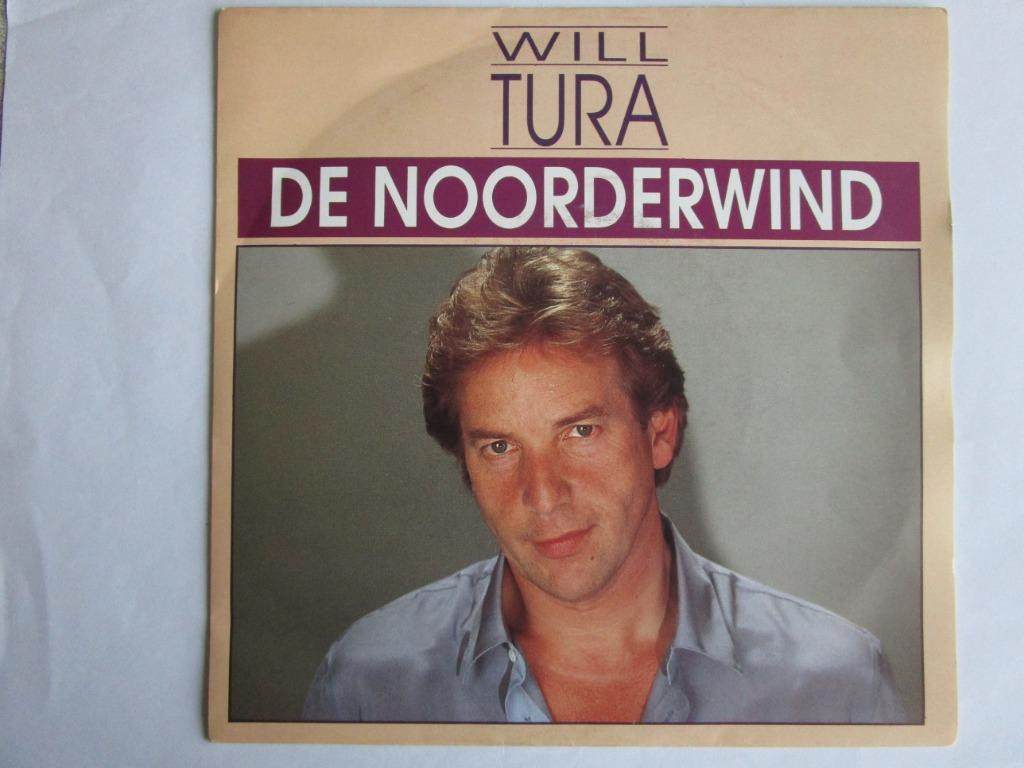 Will Tura : De noorderwind. 1989., Cd's en Dvd's, Vinyl Singles, Ophalen of Verzenden, Zo goed als nieuw, Nederlandstalig