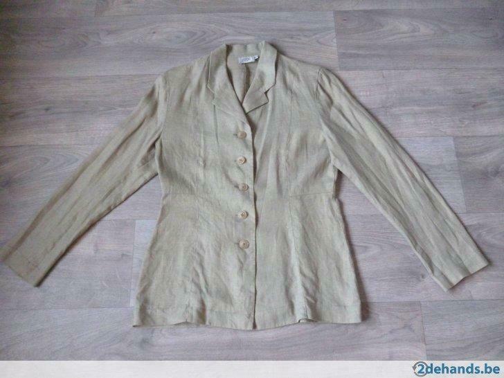 dames blazer 38/M, Enlèvement ou Envoi, Porté, Taille 38/40 (M), Brun