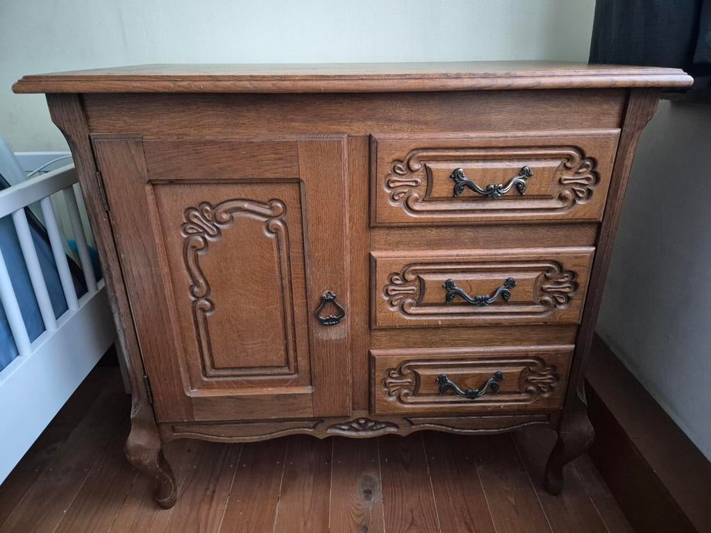 Houten kastje, Huis en Inrichting, Kasten | Dressoirs, Ophalen