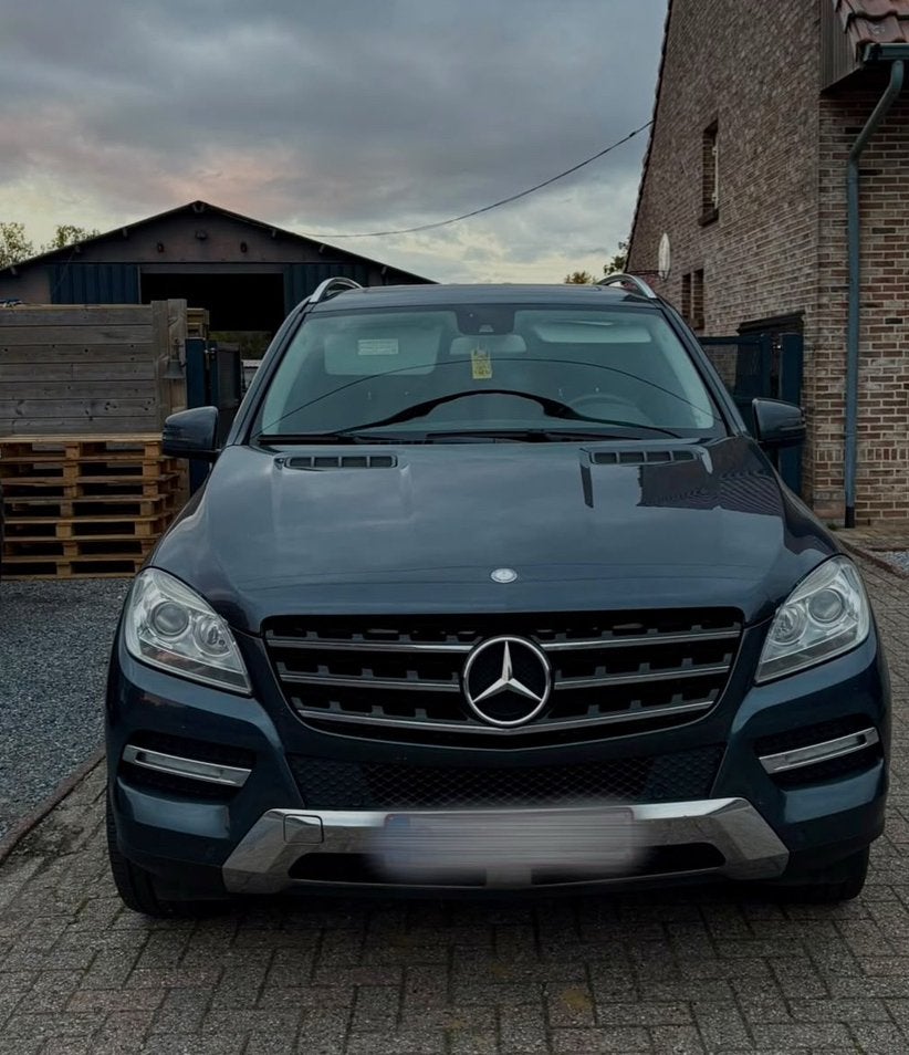 Mercedes ml 250 van 2012, Auto's, Automaat, Euro 6, Blauw, Leder