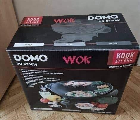 Domo elektrische wok 8700W, Ophalen of Verzenden, Nieuw