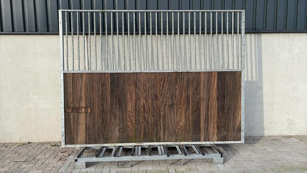 Tussenwand | 3000 x 2200 mm. | Nette staat, Dieren en Toebehoren, Weidegang, 4 paarden of pony's of meer