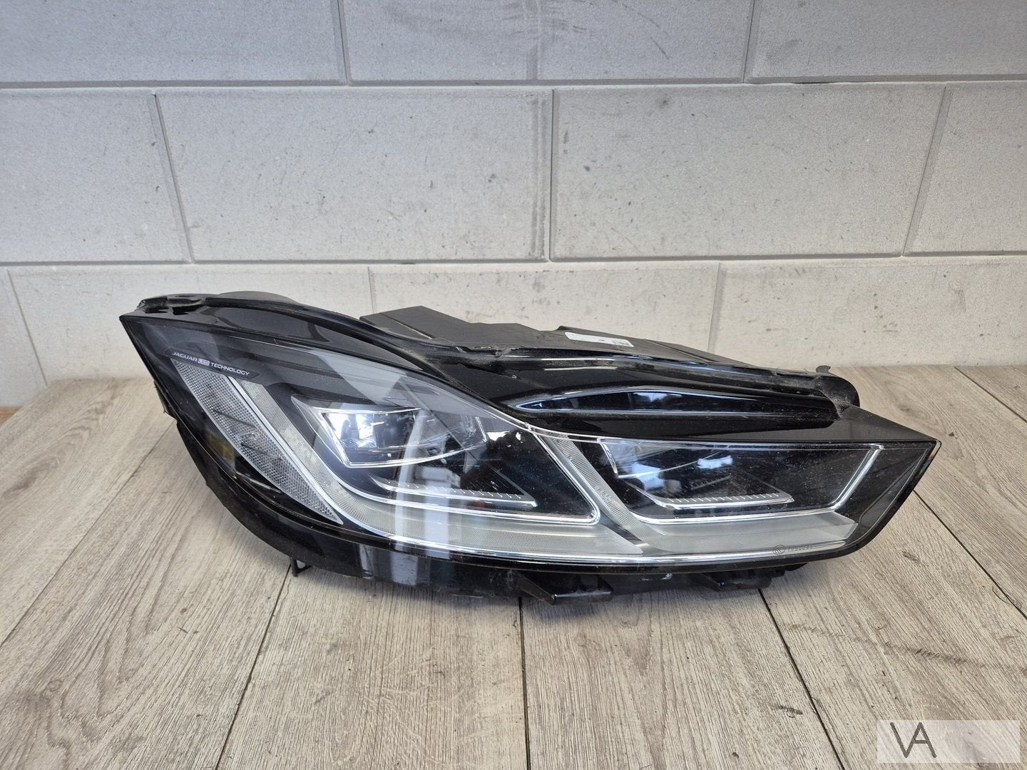 Koplamp rechts van Jaguar I-pace 2018 - 2024 j9d3-13w029-ec, Gebruikt, -, -, Ophalen of Verzenden