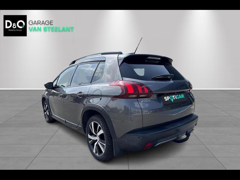 Peugeot 2008 GT-Line.PanoDak.NAV.CAM.CARPLAY, Autos, Argent ou Gris, Achat, Euro 6, Noir