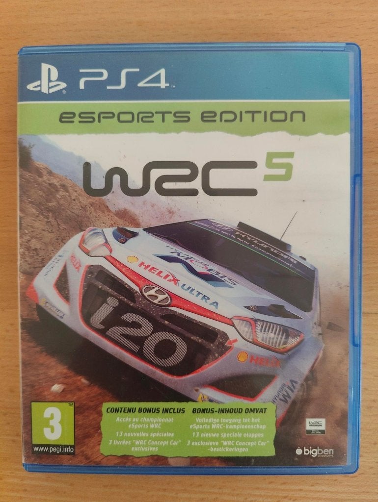 PS4 WRC5, Games en Spelcomputers, Ophalen of Verzenden, Zo goed als nieuw, Racen en Vliegen
