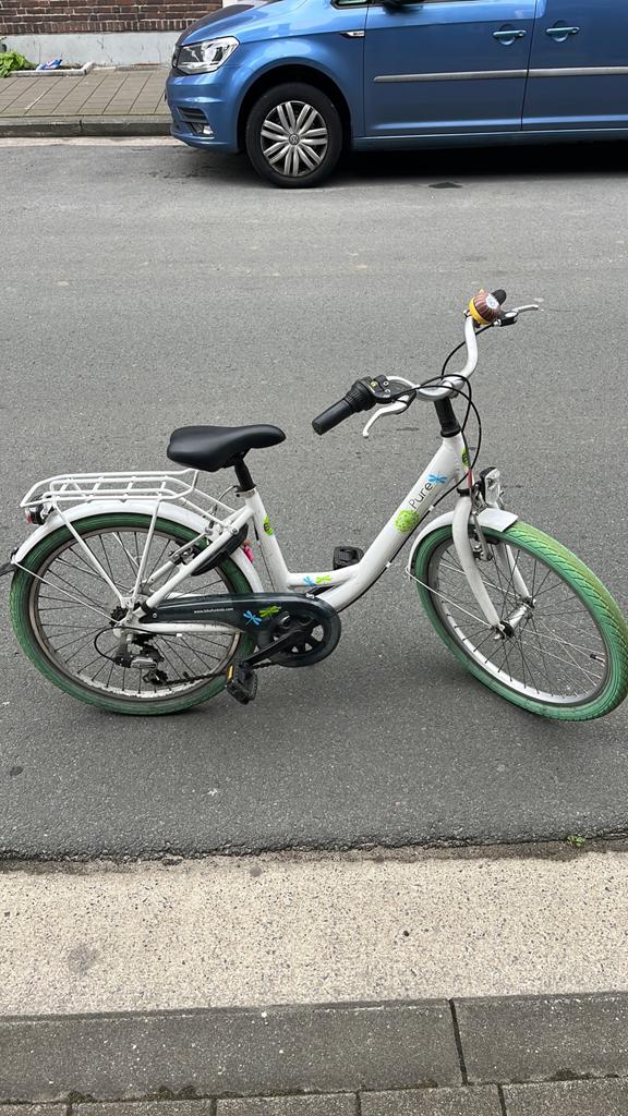 Meisjesfiets 22 inch, Fietsen en Brommers, Fietsen | Meisjes, Ophalen, Zo goed als nieuw, 22 inch, Versnellingen