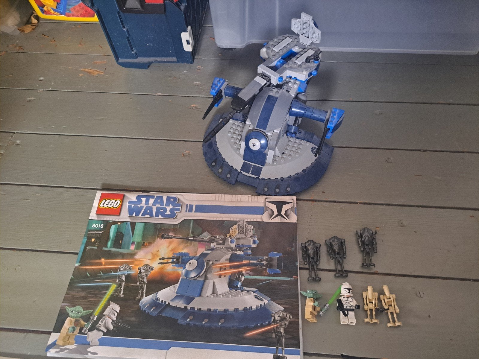 char d'assaut blindé Lego Star Wars 8018, Enlèvement ou Envoi, Lego, Star Wars