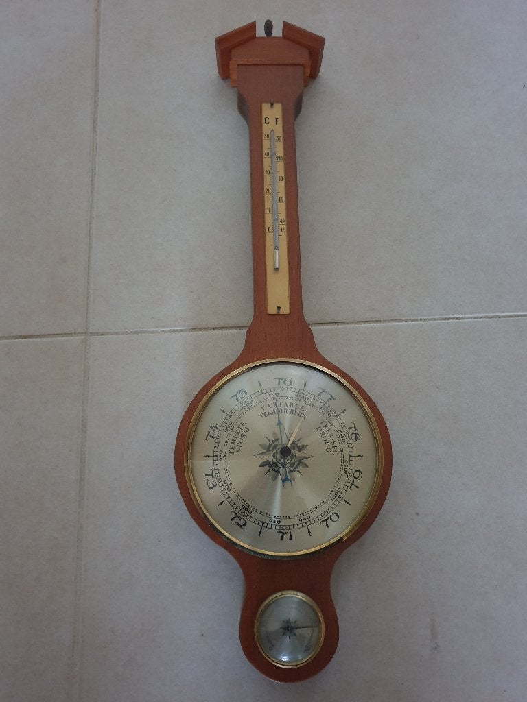 Barometer, Ophalen, Barometer