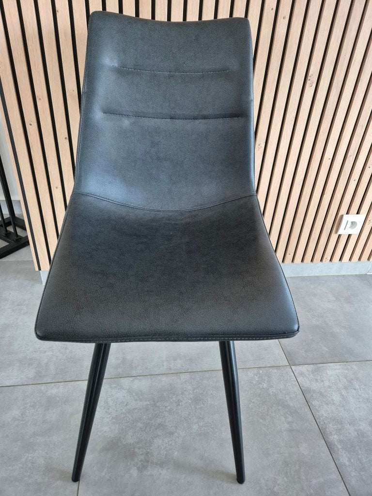 Chaises, Synthétique, Enlèvement, Modern, Noir
