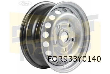 Ford Transit Custom velg staal 6.5J x 16" (zilver / gebruikt, Neuf, -, Véhicule de tourisme, -