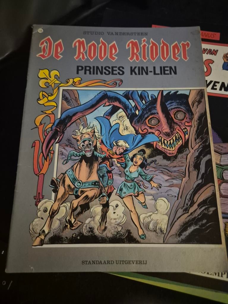 Strip de rode ridder. Prinses kin-lien, Envoi