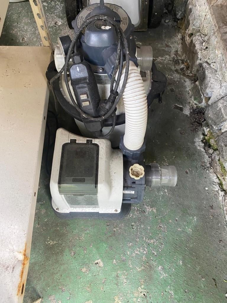 Gratis opbouwzwembad Intex met alle toebehoren, Ophalen, 80 tot 120 cm, Rond, 300 cm of meer